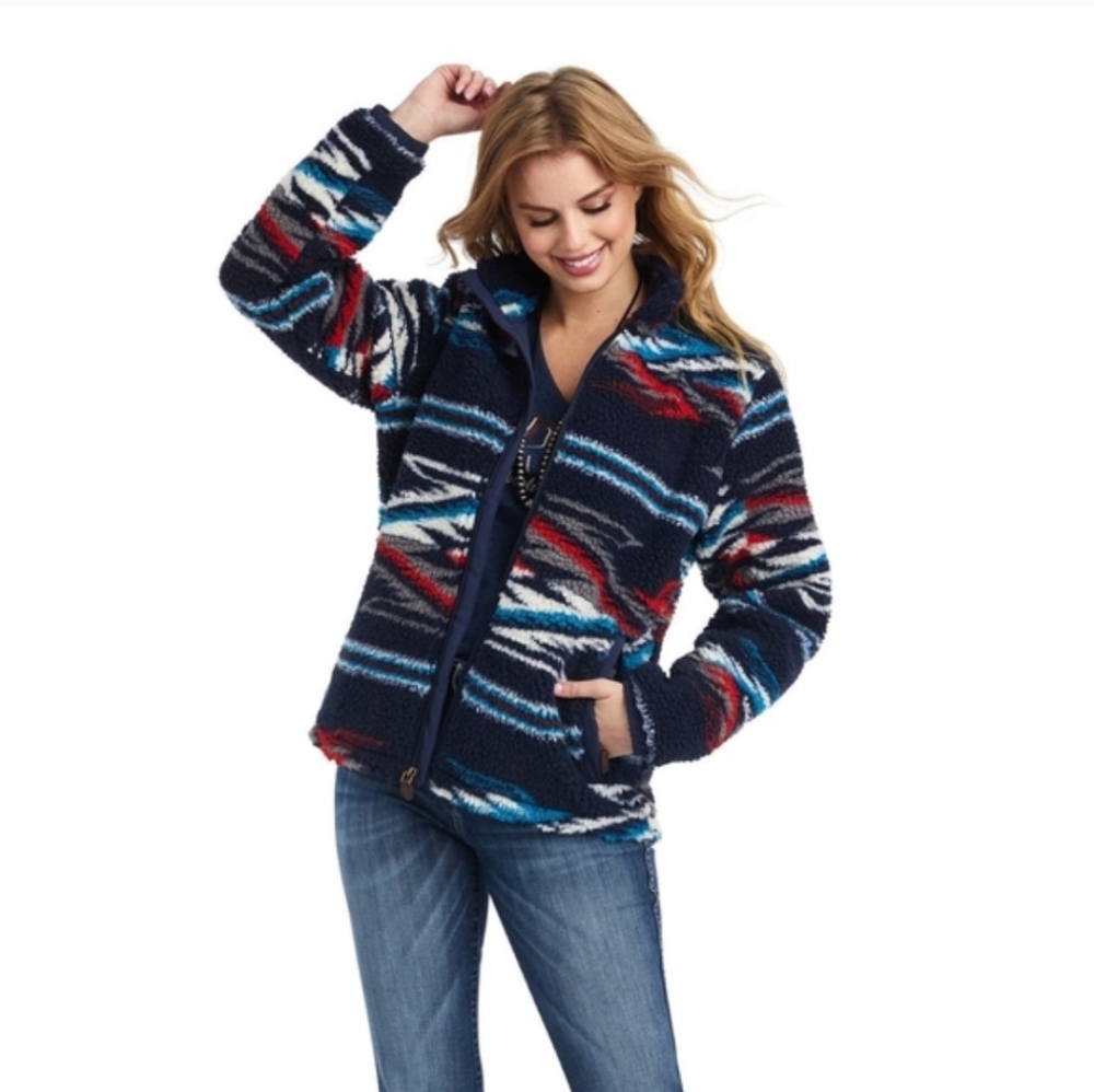 Ariat Chimayo Collection Centinela Fleece Jacket - Women’s 3X
